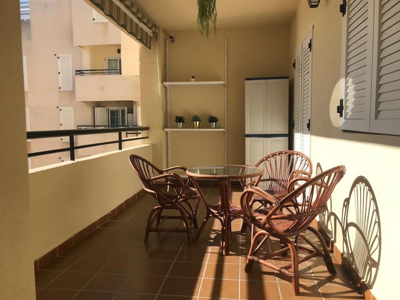 Ferienwohnung Espectacular Residencial En 1A Linea Con Piscina Benajarafe Exterior foto